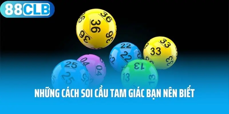 Những cách soi cầu tam giác bạn nên biết